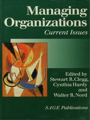 cover image of Managing Organizations